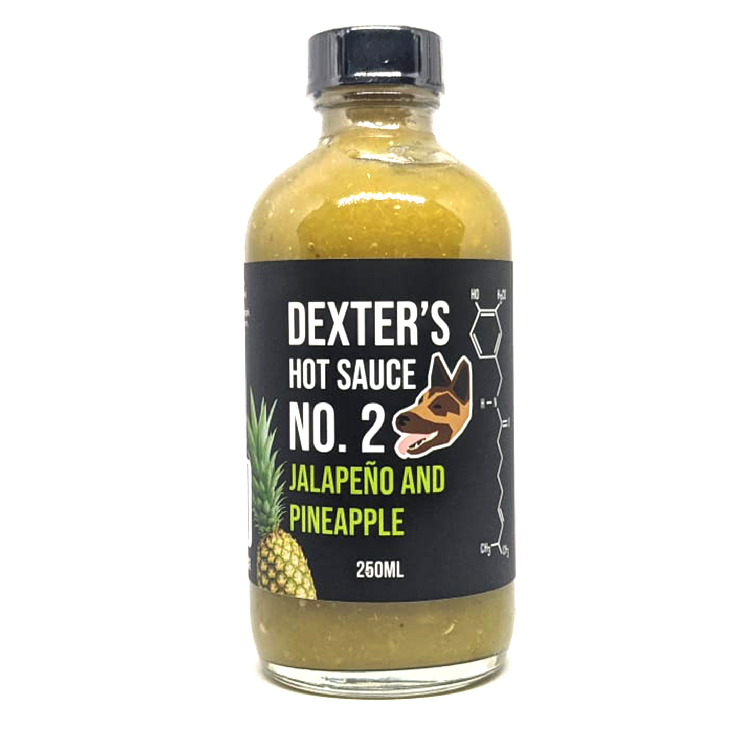 Dexter's jalapeno and pineapple hot sauce 250ml