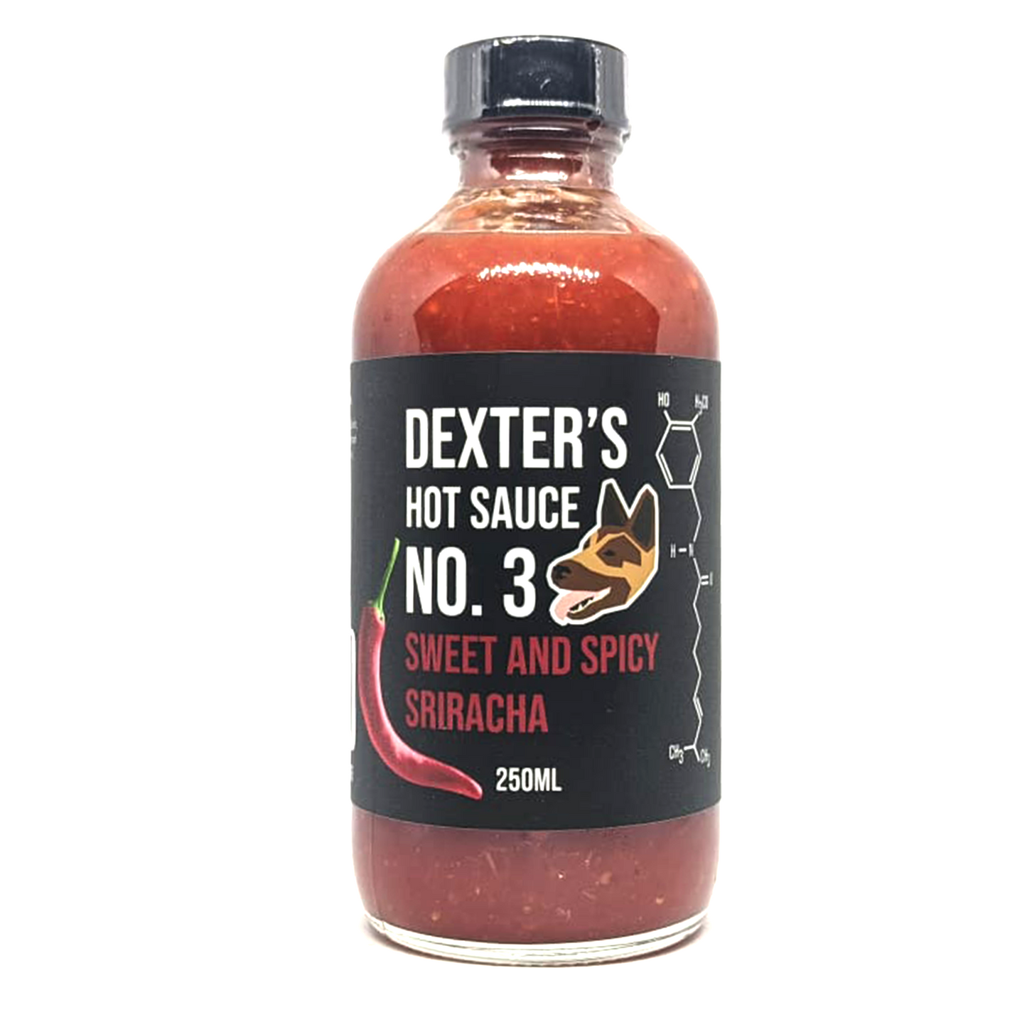 Dexter's Sweet and Spicy Sriracha Hot Sauce 250ml
