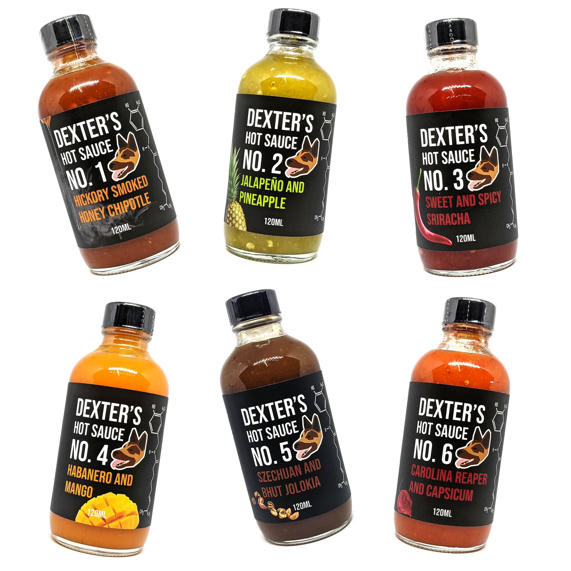 Dexter's 6 Sauces