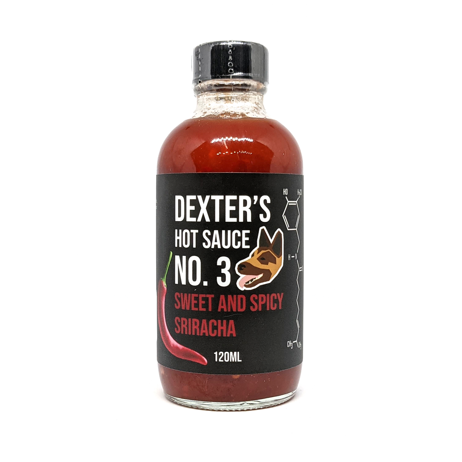 Dexter's Sweet and Spicy Sriracha Hot Sauce 120ml