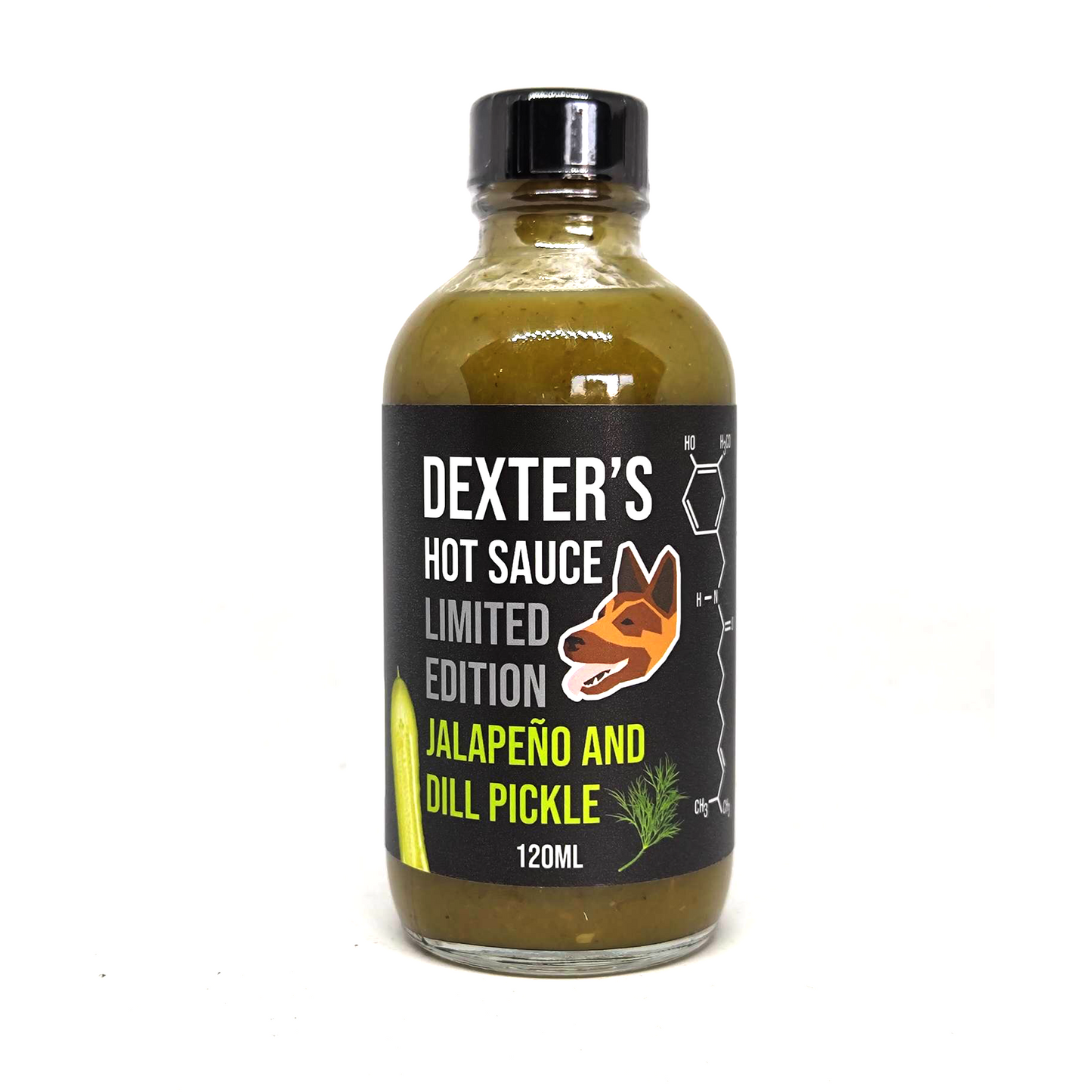 Dexter's Jalapeno and Dill Pickle Hot Sauce